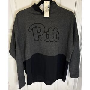 Pitt League Active Mesh Hoodie Small NWT oversized Lightweight Sweatshirt